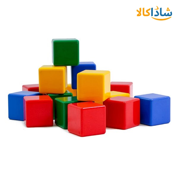 اسباب بازی مکعب رنگی (بزرگ ) با فرزندان